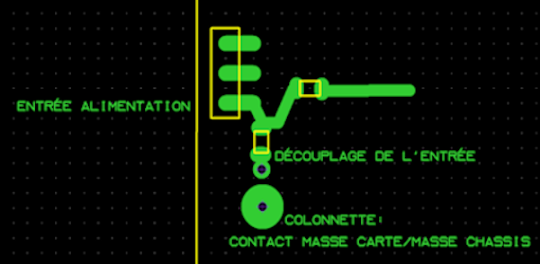decouplage d'entrée